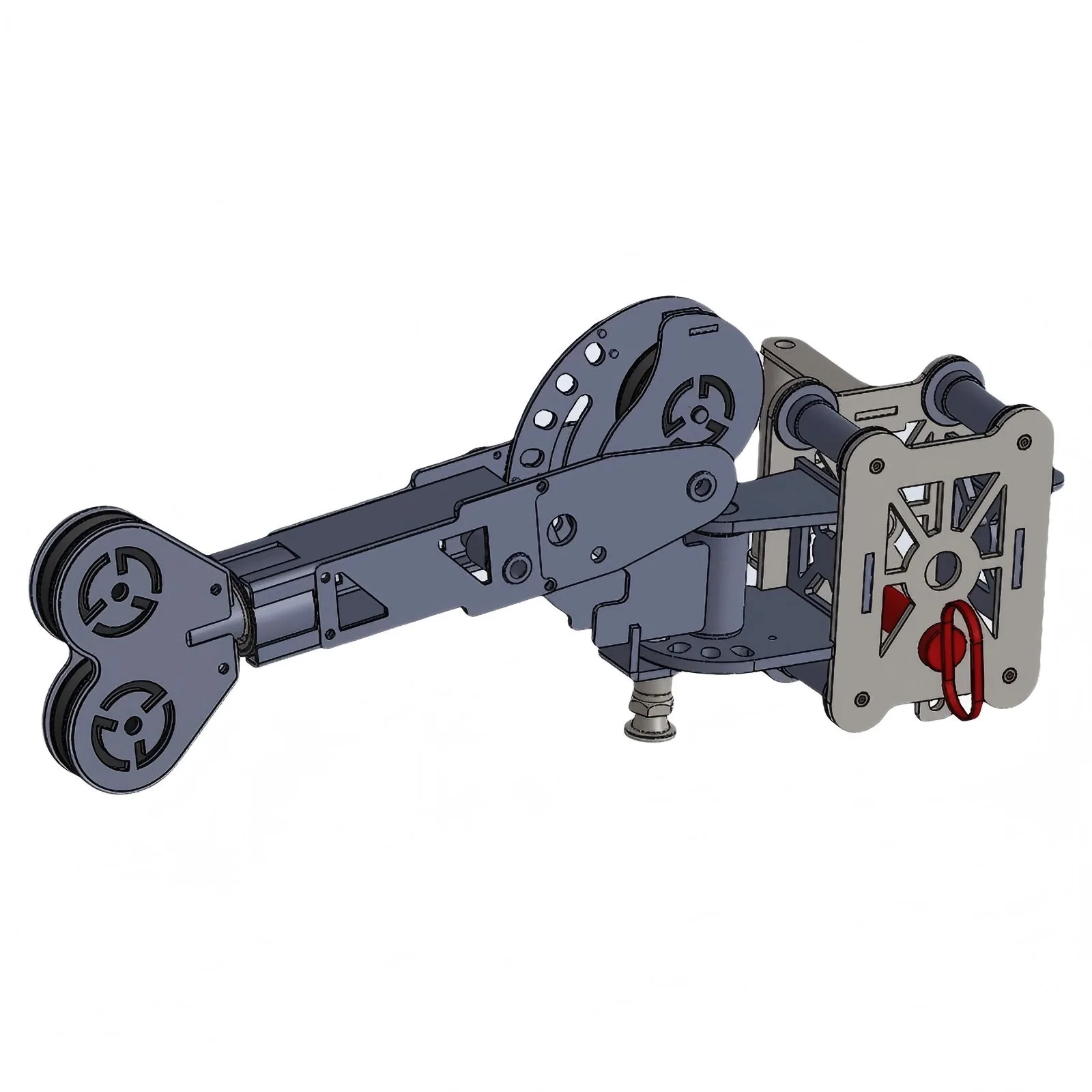 Universal multi-angle adjustable arm helps universal adjustable shaping tension fitness equipment
