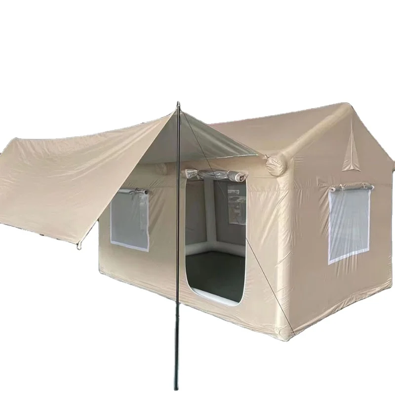 

Tom AutoHigh Quality Oxford Fabric Air Tent Inflatable Tent 4 Seasons Air Oxford Fabric Outdoor Inflatable House Camping Tent