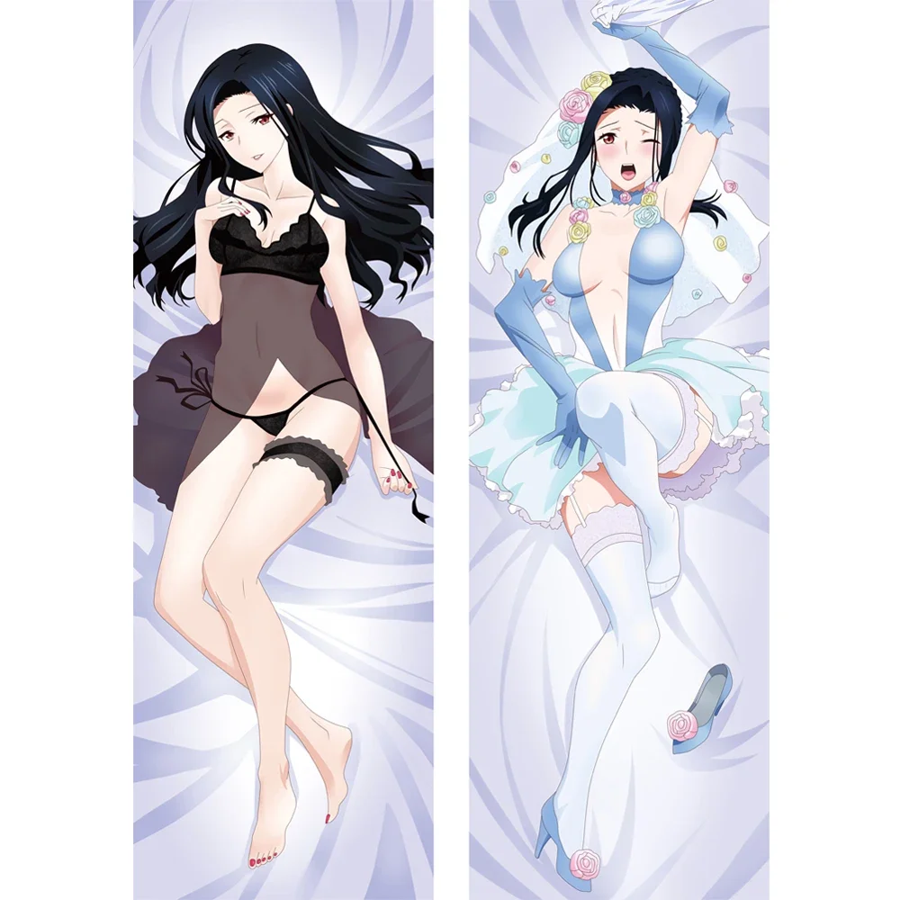 Anime Mahouka Koukou No Rettousei Saegusa Mayumi Dakimakura Character Girls Hugging Body Pillow Case Cover