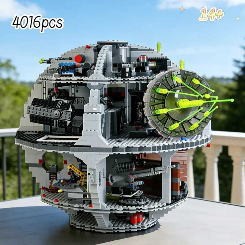 New 4016PCS Galaxy Toys DS-3 UCS Death Platform Ultimate Building Blocks Model Bricks Toys For Adults Birthday Party Gifts