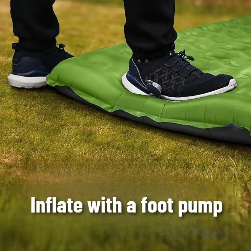 두꺼운 수면용 에어 매트리스 휴대용 점심시간 휴식용 편안한 에어 매트리스 야외 야영용품