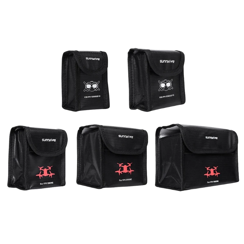 High Quality Fireproof Material Battery Safe Bag Kits for Upgrade Supplies