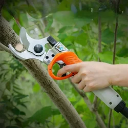 450W Electric Rechargeable Scissors Pruning Shears Tree Garden Tool Branches Pruning Tool  Lithium Battery