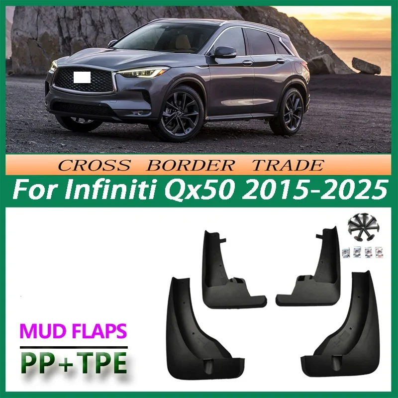 

Suitable for 2018-25 Infiniti QX50 Fender Infiniti QX50 Car Tire Fender Leather