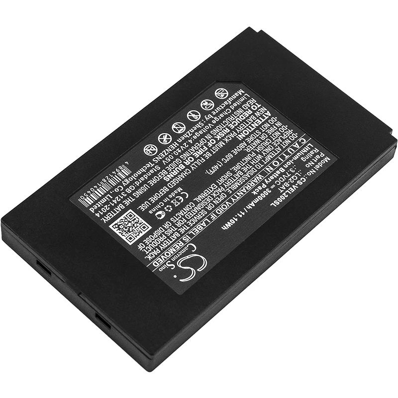 Replacement Battery for Vernier  Go Direct, Go Direct SpectroVis Plus, LabQuest 2, LabQuest Stream, Plus Spectrophotometer