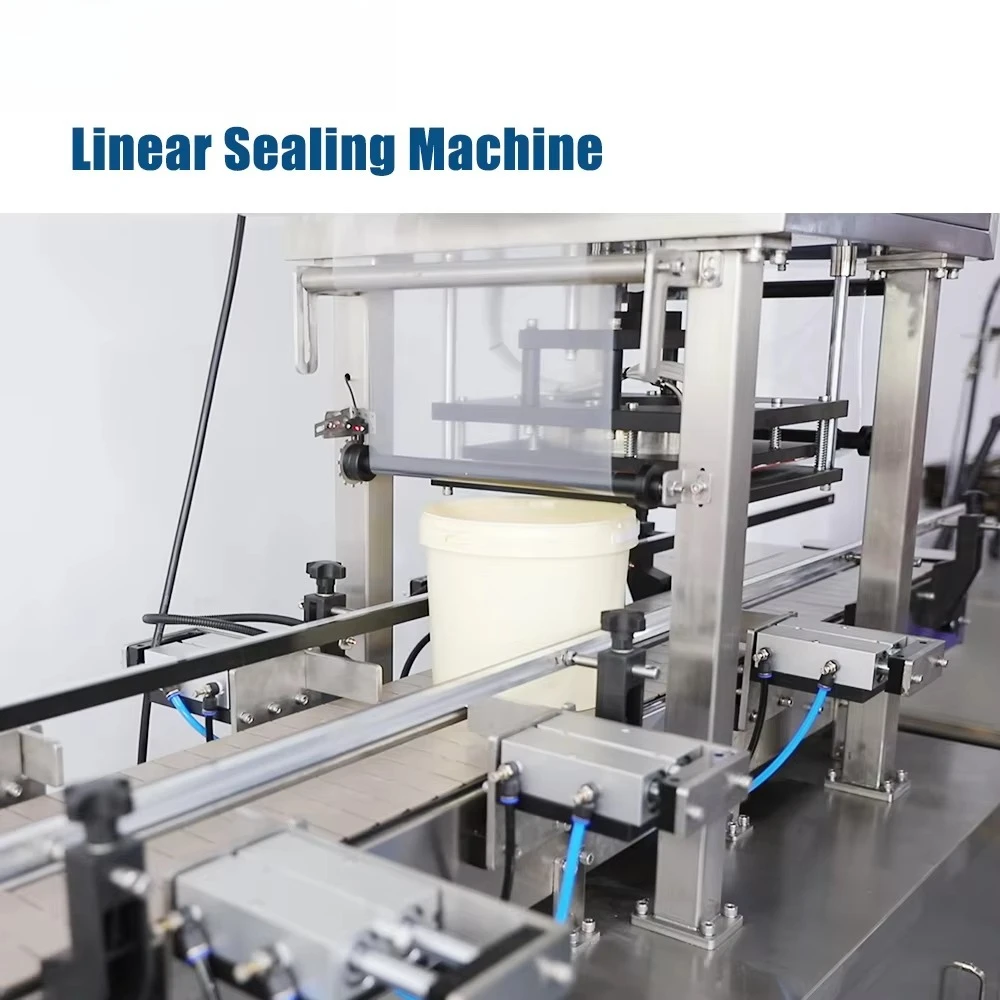 Shuchen Best Sales Full Automatic Roll Film Heat Sealer Food Juice Continuous Cup Sealing Machine Tray Sealer Machine