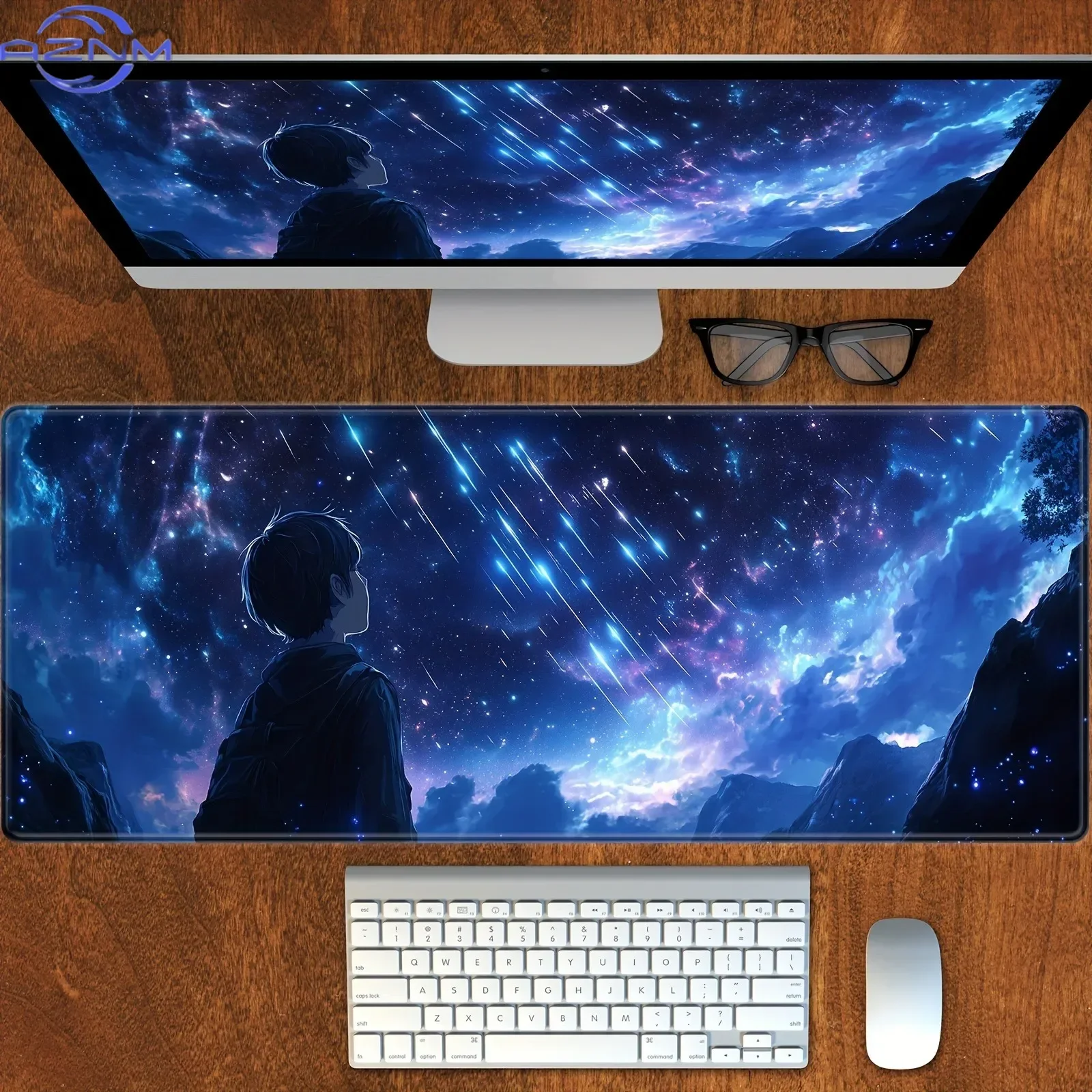 Moon Star Sky Mouse Pad Large Computer Office Game Table Mats New XXL Rubber Anti-slip Gaming Keyboard Mousepads Long Desk Pads