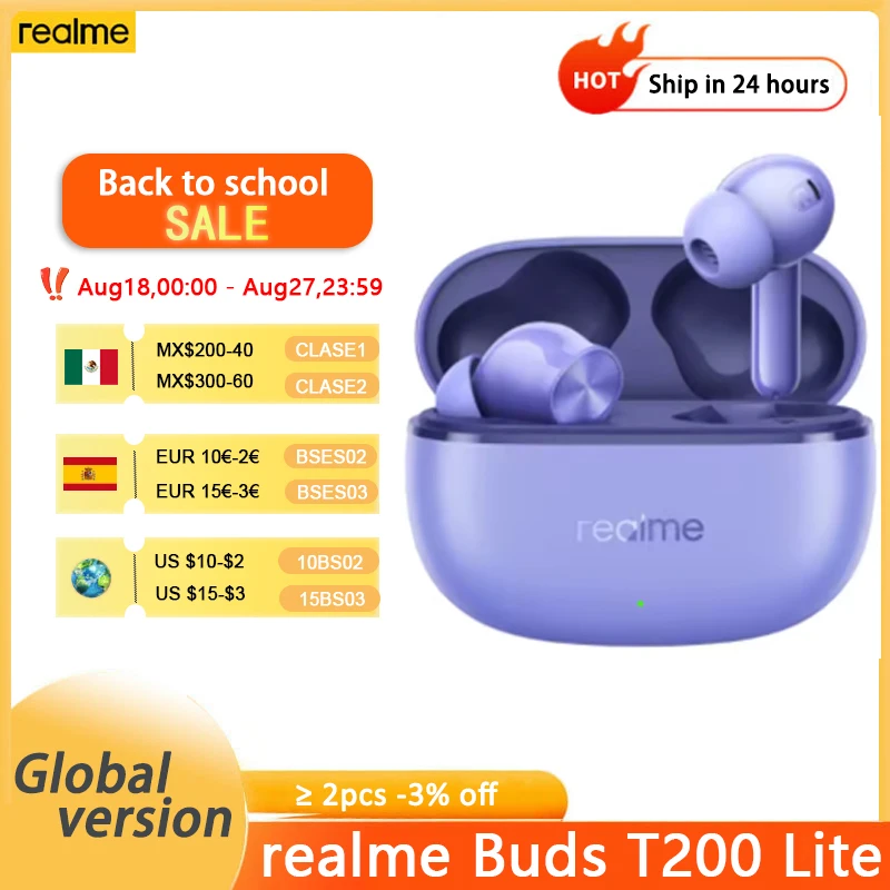 مراجعة تفصيلية لسماعات الرأس الجديدة Realme Buds T200 Lite مع تقنية Deep Call