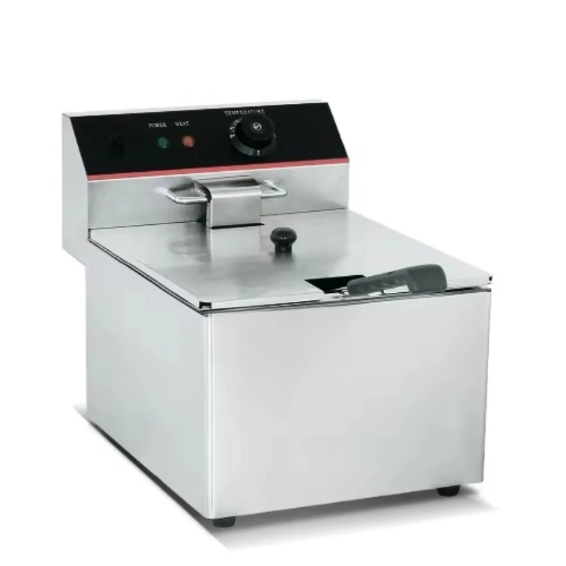 

Industrial fryer for home restaurant hotel frying pan Desktop electric commercial fryer