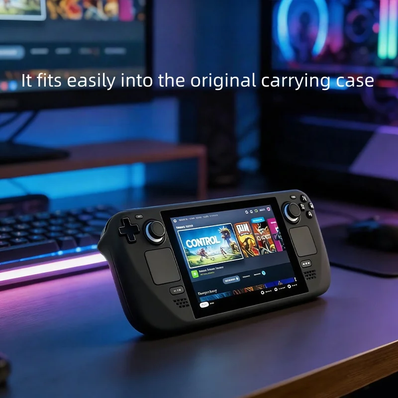 

Silicone protective case for Steam Deck OLED dust-proof and shock-resistant protective accessory