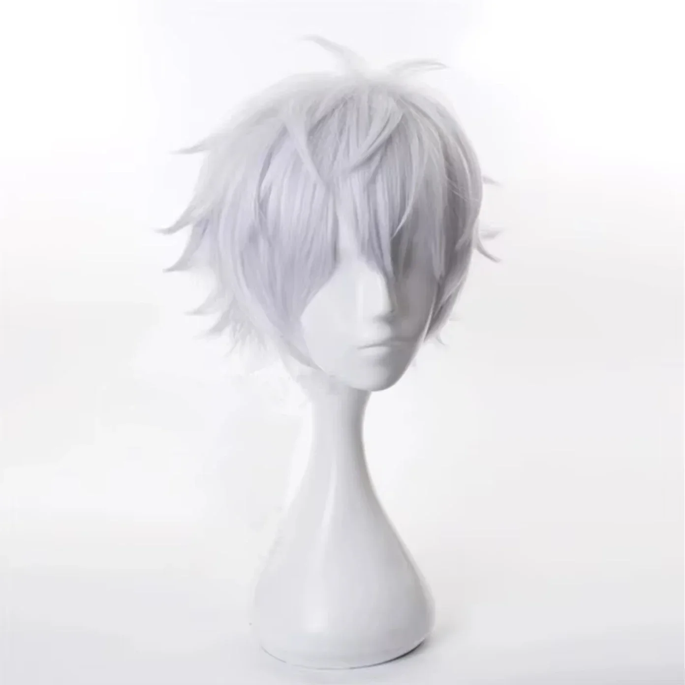 

Synthetic Hair Gojo Satoru Wig Anime Cosplay Jujutsu Kais Jujutsu Kaisen Satoru Costume Wig Halloween Short Wigs