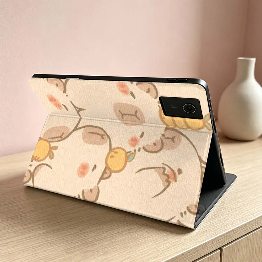 Design Capybara Pattern For Lenovo Xiaoxin Lenovo Tab Pad Pro Plus K11 P12 M10 Legion Y900 Y700 Inch Tablet Case Soft