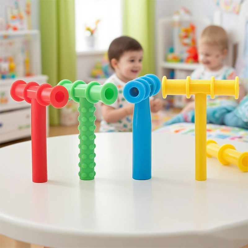 

Kid Chewing Tube Speech Therapy Teeth Massager Children Talk Tools For Autism Sensory Speak Oral Muscle Rehabilitation Training