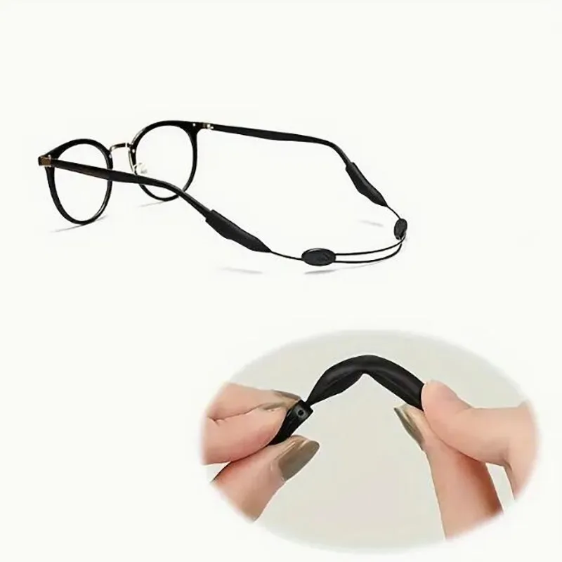 Universal Adjustable Eyewear Retainer Fit Sports Sunglasses Retainer Unisex Strap Safety Glasses Holder Anti-Slip String