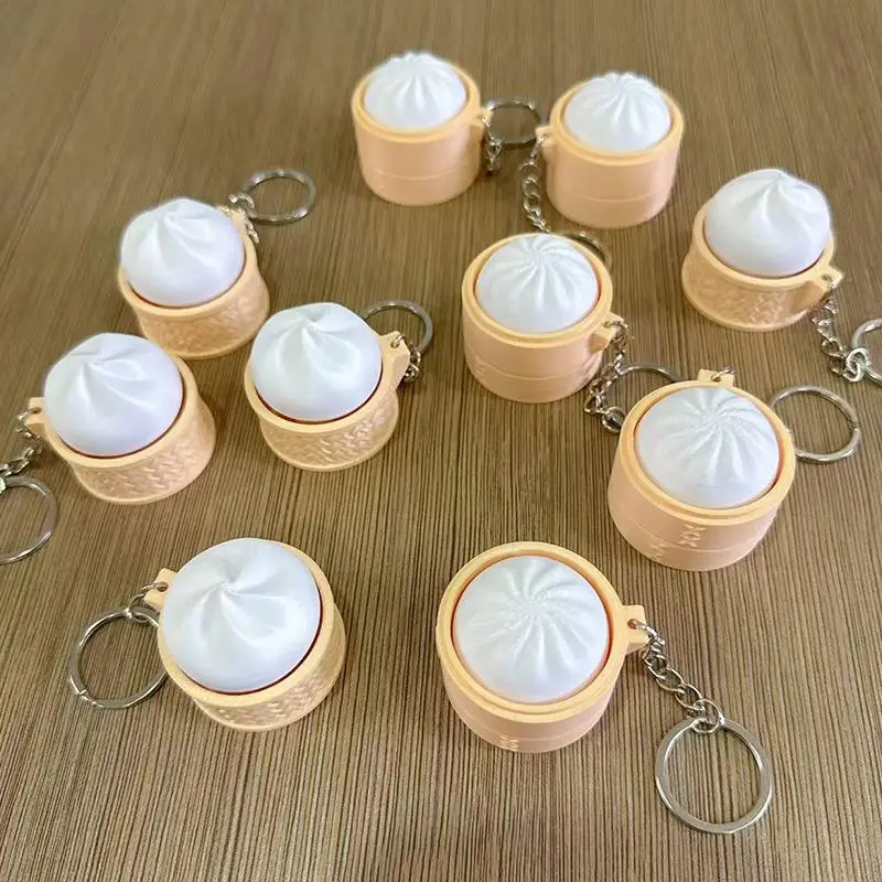 3D-gedruckter Knopf-Klicker-Schlüsselanhänger, Ei-Reis-Tastenkappen-Druck-Schlüsselanhänger, modischer Rucksack-Anhänger für Kinder, Druck-Tastatur-Schlüsselanhänger, Geschenke – Detail 8