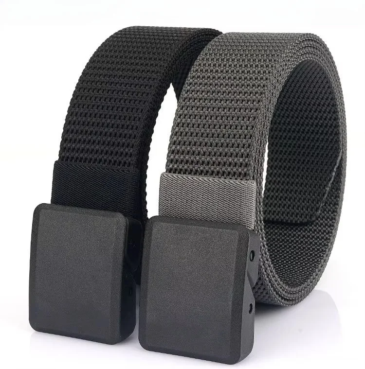 Men's Military Tactical Belt Lightweight Automatic Buckle Nylon Multifunctional High-Quality Outdoor Hunting Belt for Unisex