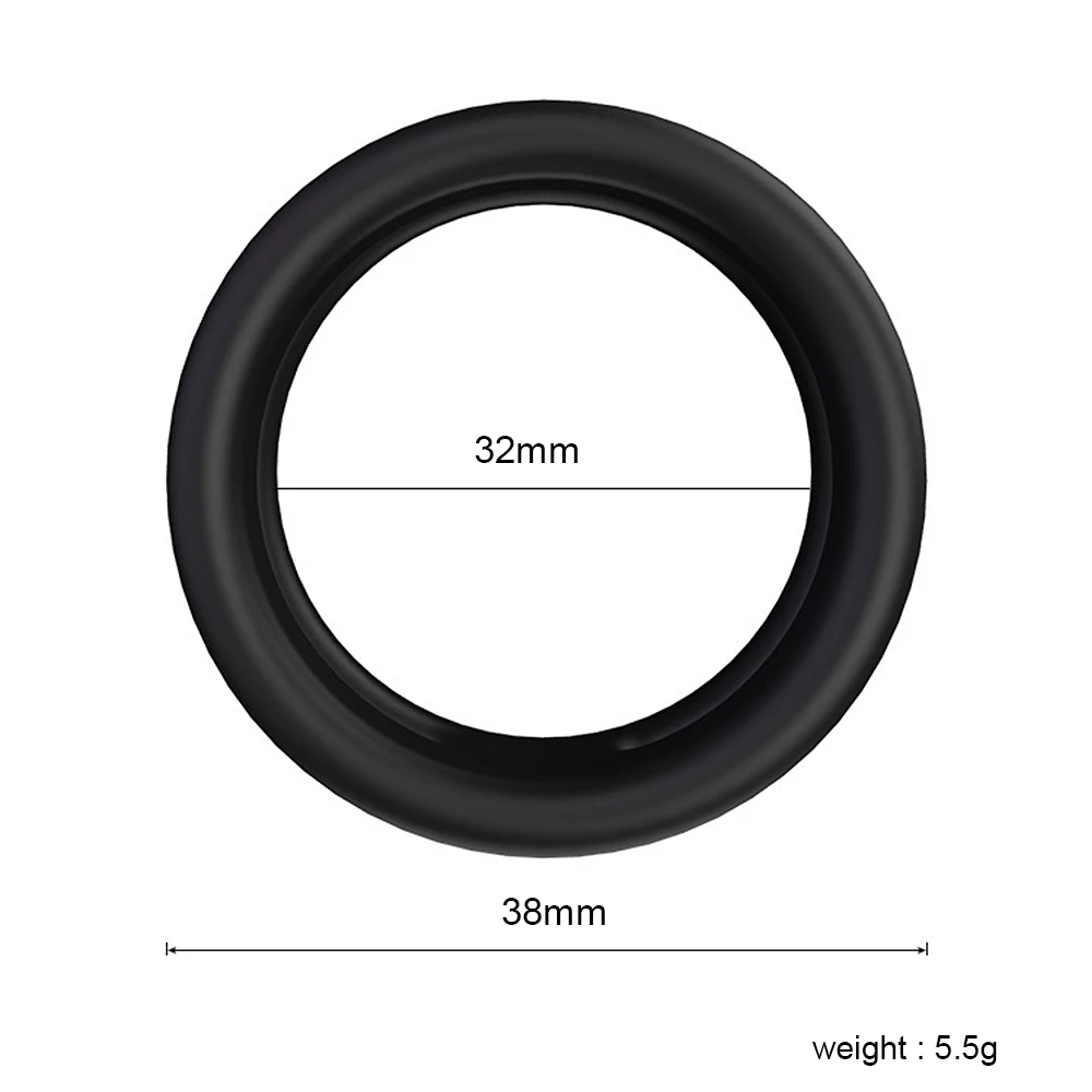 Dual Penis Lock Ring No Vibrating Delay Ejaculation Stronger Erection Cocking Rings Masturbating Sex Toy For Man Gay Adult Goods