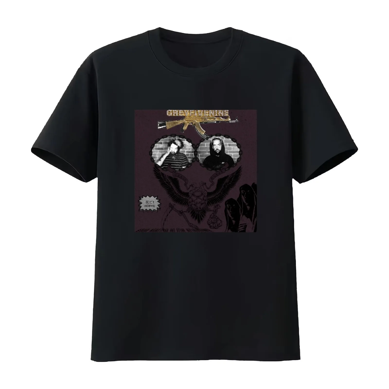 STOP STARING AT THE SHADOWS T-Shirt Summer Casual Cotton Tee Oversized Streetwear Tops Vintage Graphic Print 100% Cotton