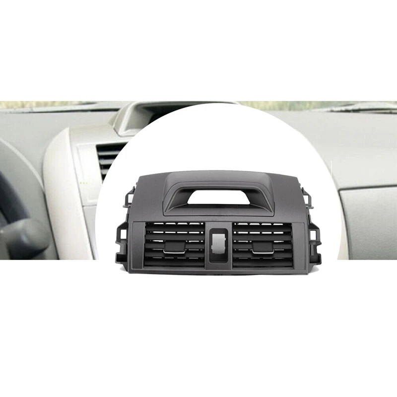 Car Center Dash A/C Outlet Air Vent Panel With Clock Air Vent For Toyota Corolla 2008-2013 55670-02340 Without Buttons