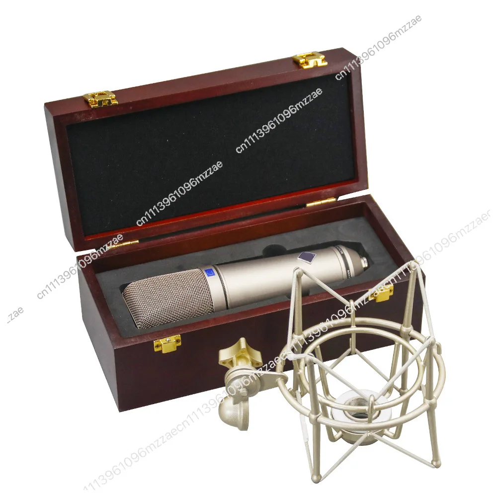 Professional Large Diaphragm Condenser Microphone 87 Style for Recording Studio High End Live Vocal