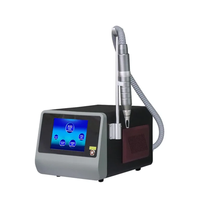 PMU Picosecond Laser Tattoo Removal Machine Nd Yag Laser Eyebrow Eyeliner Washing Carbon Peeling Professional Beauty Equipment