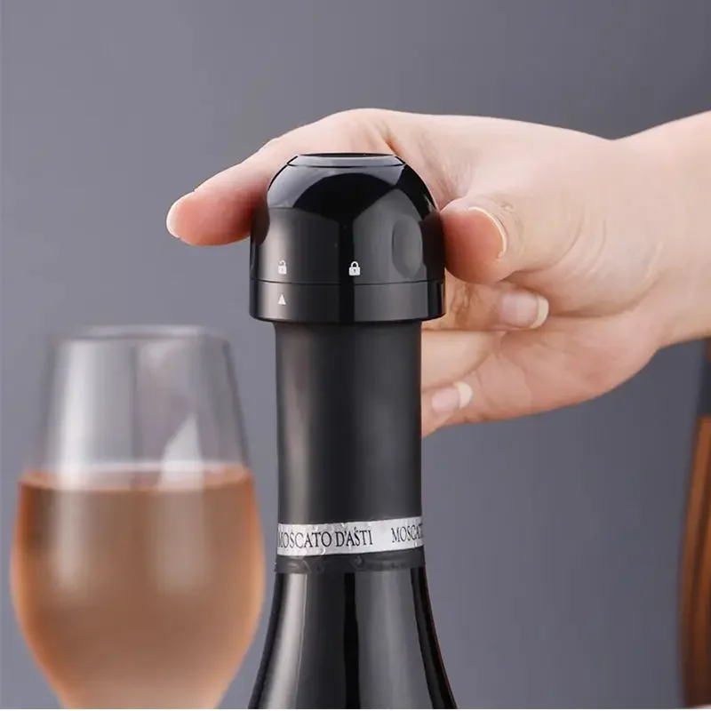 

Wine Stopper 1/2 Piece Reusable Bar Accessories Silicone Sealing Champagne Cork Keep Wine Freshness Bottle Cap Barware Home
