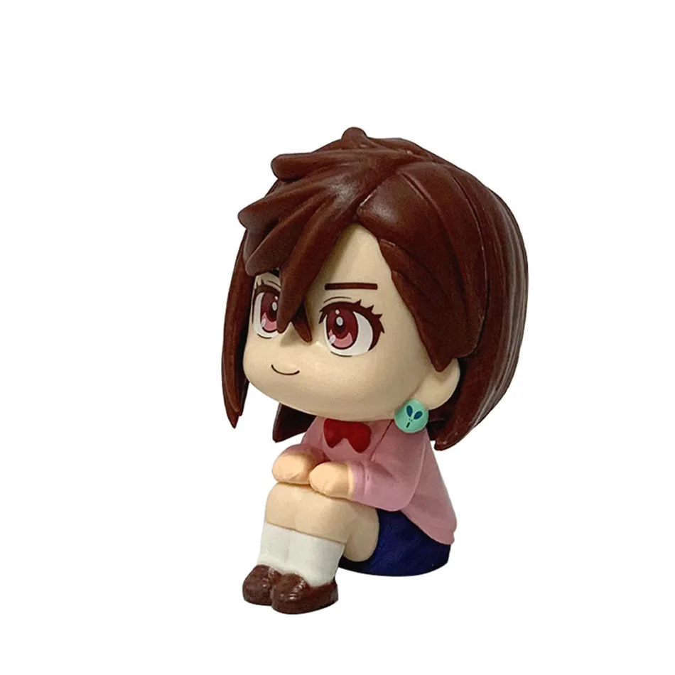 Bestseller Dandadan Chibi-Version Mameo - Momo Ayase / Okarun Paarset | Anime-Figur | Artikuliertes Modell | Desktop O – Detail 17