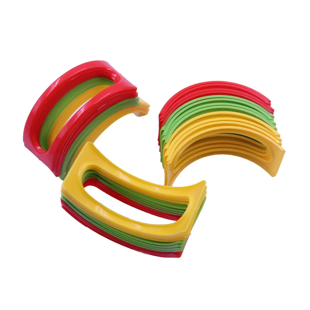 

2Set Sturdy Reusable Plastic Taco Holder Curved Shape Easy to Use Taco Stand for Filling Handling Serving Restaurant Cafe