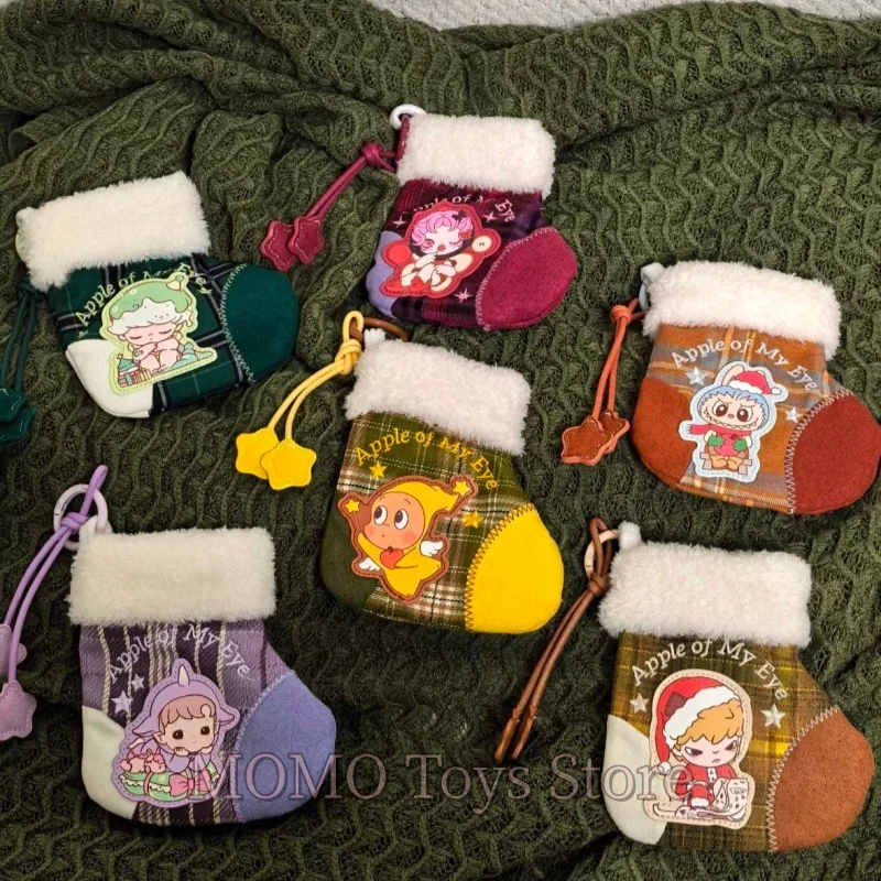 Em estoque popmart apple of my eye série mini saco caixa cega bonito decoração periférica caixa misteriosa surpresa presente de natal