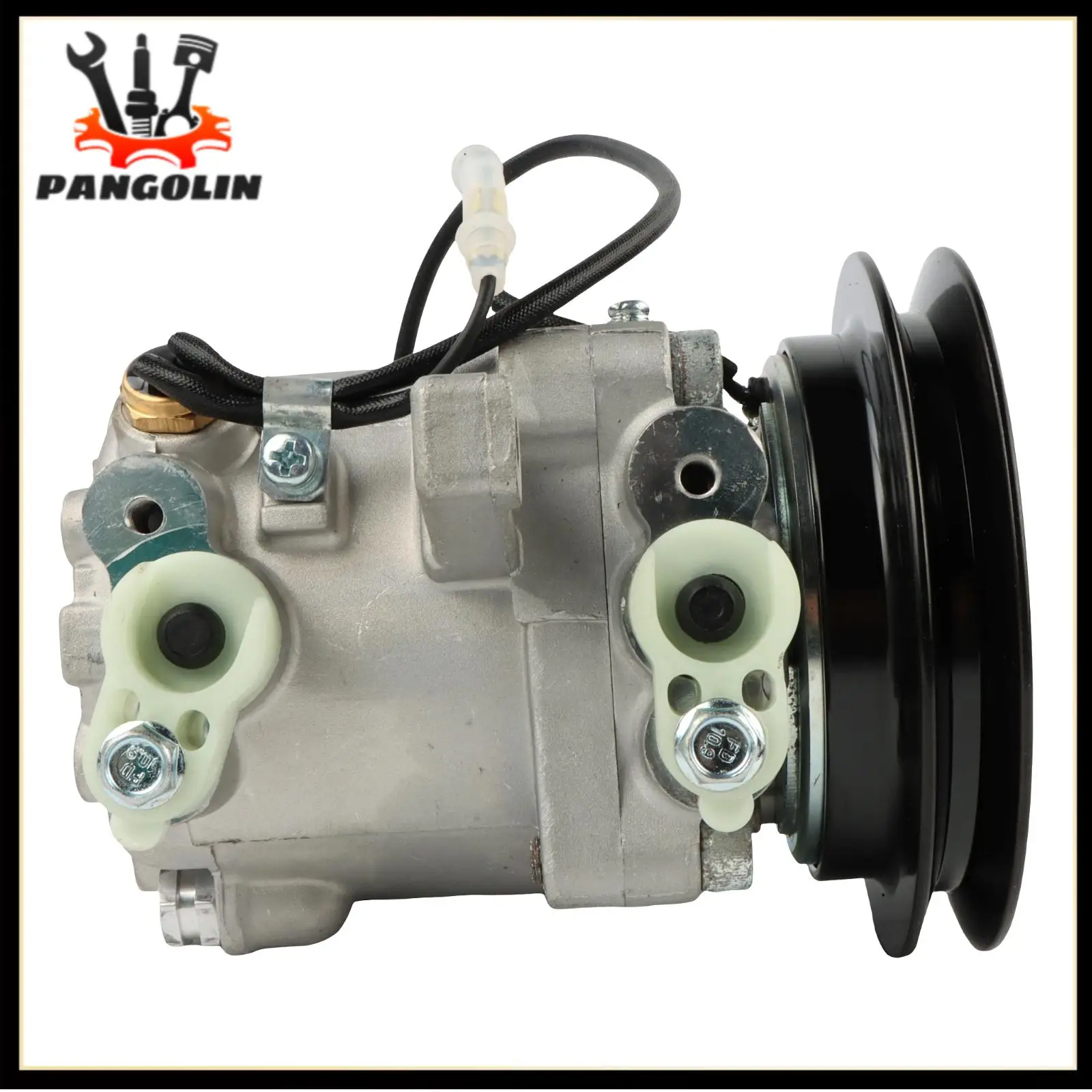 

Compressor M8540 M108S For SVO7E Tractor M9540 US NEW M7040 M5040 Kubota AC Air Conditioning & Heat / A/C Compressor Assembly