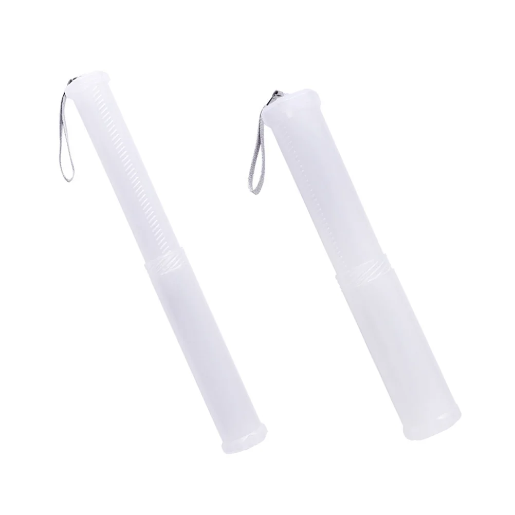 

2 Pcs Stretchable Telescopic Pen Holder Large Capacity Pencil Case Student Stationery ganizer Portable Desk Supplies Storage