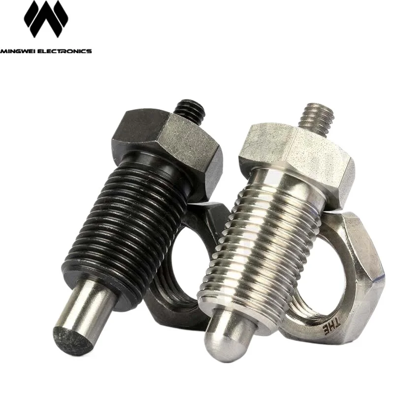 MW Audio 8pcs Indexing Plunger No Knob Spring Plunger M3 M16