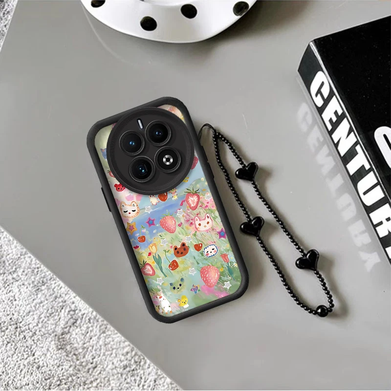 

12 Pro Animal party Sky Eye Bracele Чехол для телефона Realme 11 9 10 12 12Pus 9ProPlus 12Lite 8 9Pro 10Pro 12X 7i 6S 9i 8i Cover