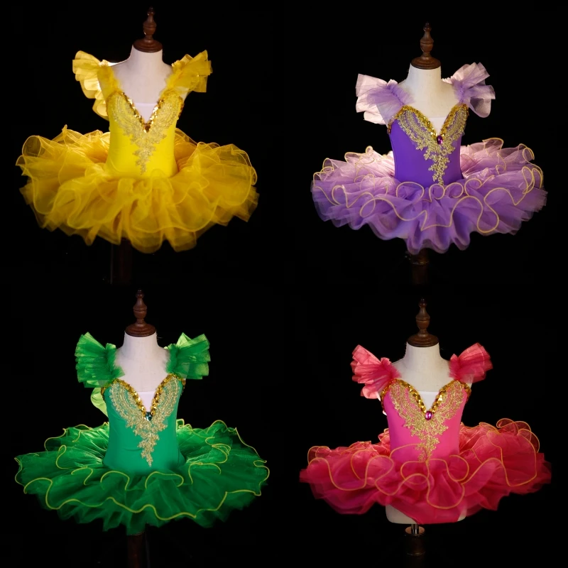 Kinder Kleinkind Ballett Tutu Tanzen Kleid Kinder SwanLake Kostüme Ballerina Kleidung Teen Ballsaal Ballett Outfits Für Mädchen