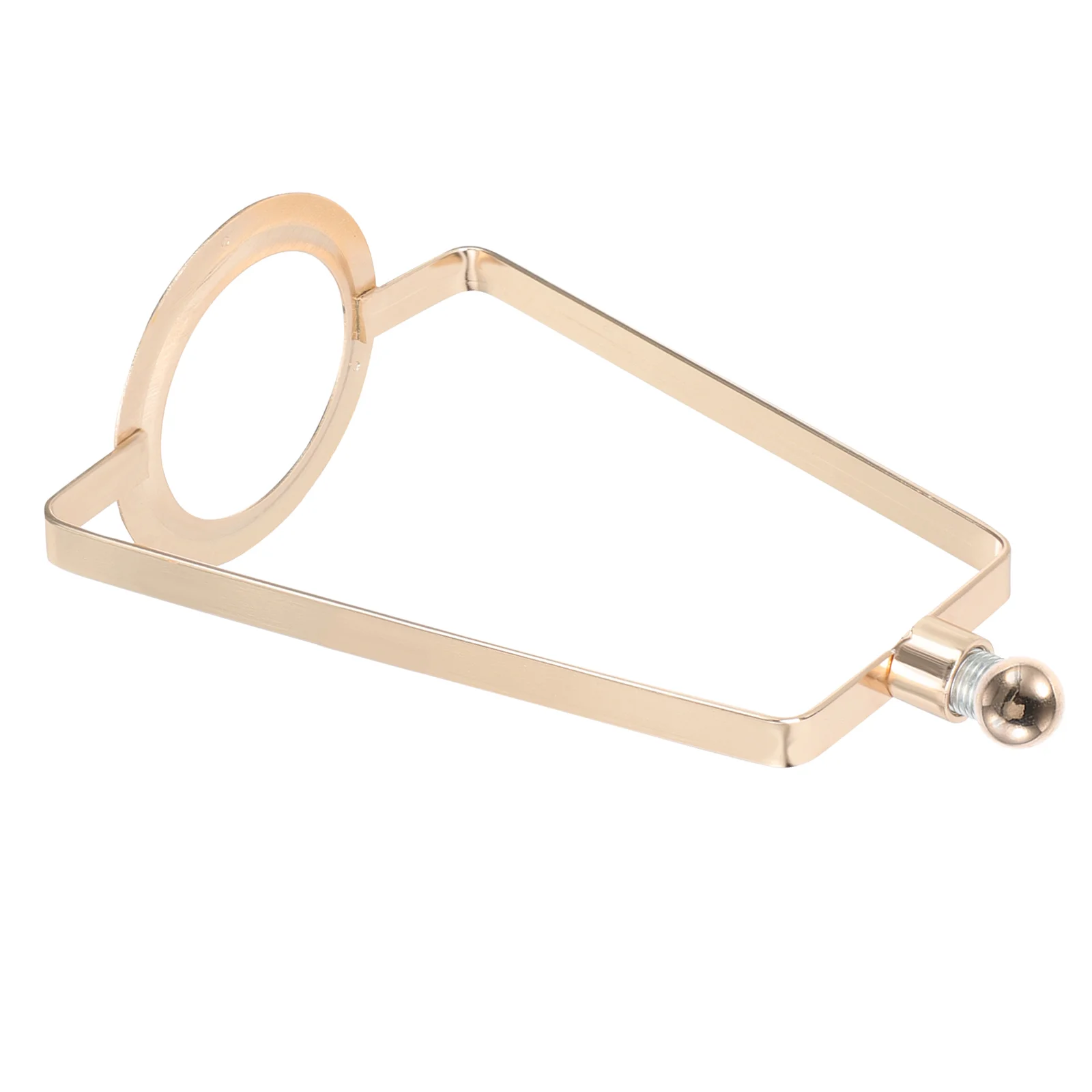 

Golden Lamp Harp Holder Kit Lampshade Bracket Lamp Parts Lighting Accessories Lampshade Frame For Lamp Repair Simple