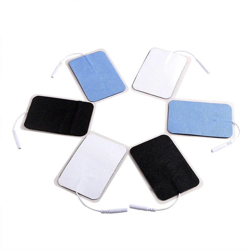 6*9cm Tens Acupuncture Pads with Electrode and Non-woven Material for Electric Stimulator and EMS Massage Accessories