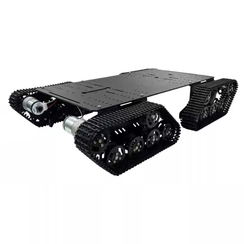 

10kg Load T900S 4WD Tracked Tank Chassis with Encoder Motor ROS Robot Platform for STM32 Ps2 Programmmable Robot RC Car DIY Kit