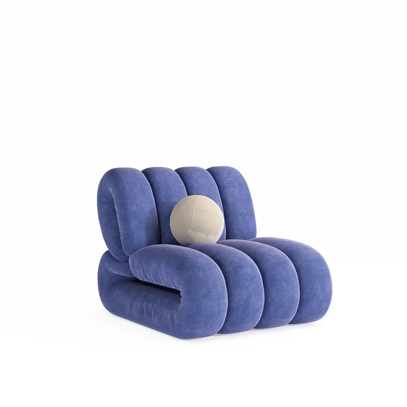 

Modern simple sofa chair retro creative home furniture living room balcony lazy lounge chair