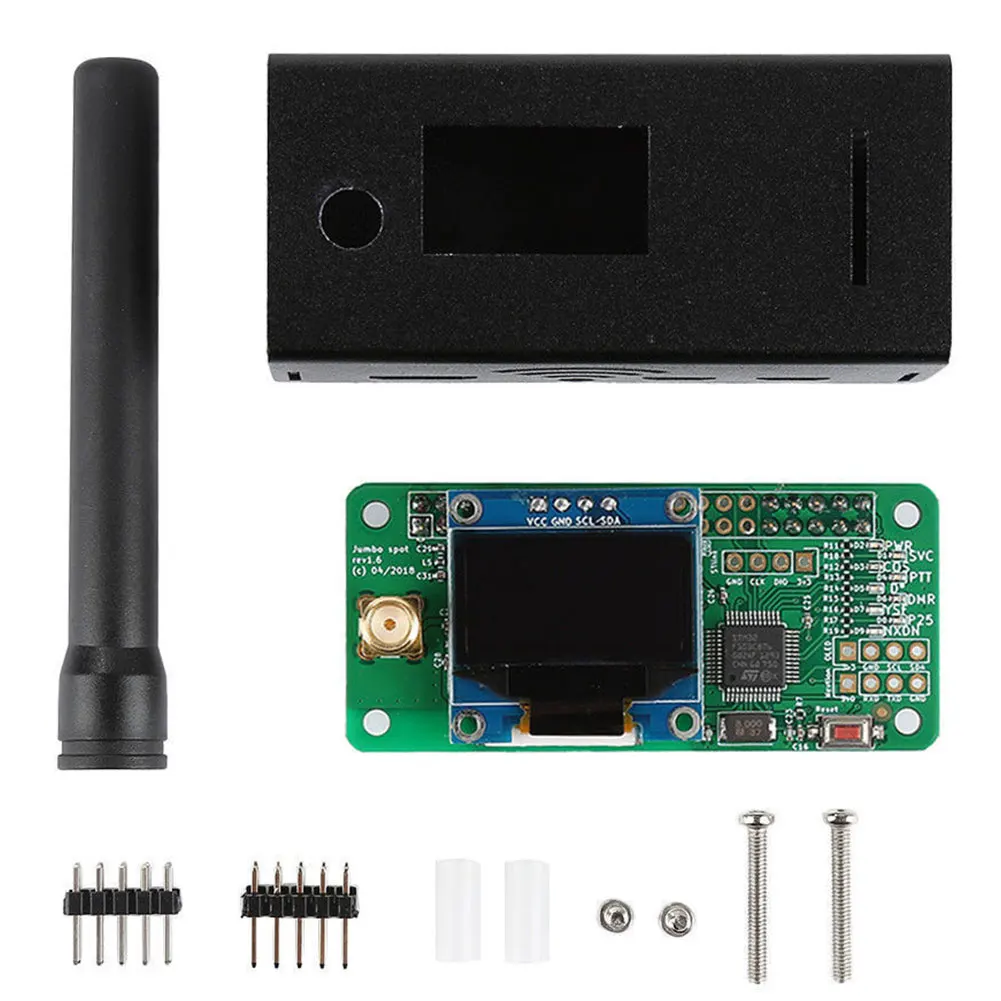 Expansion Board Module Unassembled UHF VHF Hotspot Kit Low Power Consumption Multi Mode for Raspberry Pi for DMR P25 YSF