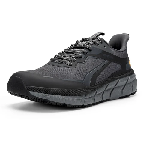 Tênis de Corrida Fitville Extra Largos com Amortecimento, Sneakers Casuais para Homens, Respirável, para Jogging, com Suporte para Arco e Antiderrapante