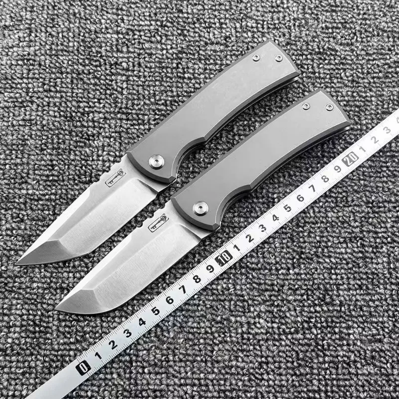 Chaves Knives 229 Folding Knife Titanium Handle M390 Blade Camping Hunting Tool EDC Pocket Knife