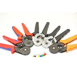 LXC16-4 0.25-10mm2 23-7AWG HSC8 6-4B/6-6 0.25-6mm2 HSC8 16-4 crimping pliers electric tube terminals box mini brand clamp tools