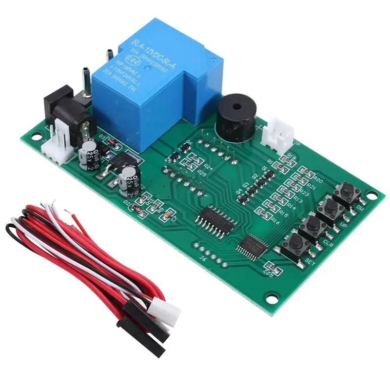 AT29-5X Four Digits Time Control Minute Timer Board Arcade Game Coin Acceptor Selector Pump Water Washing Machine
