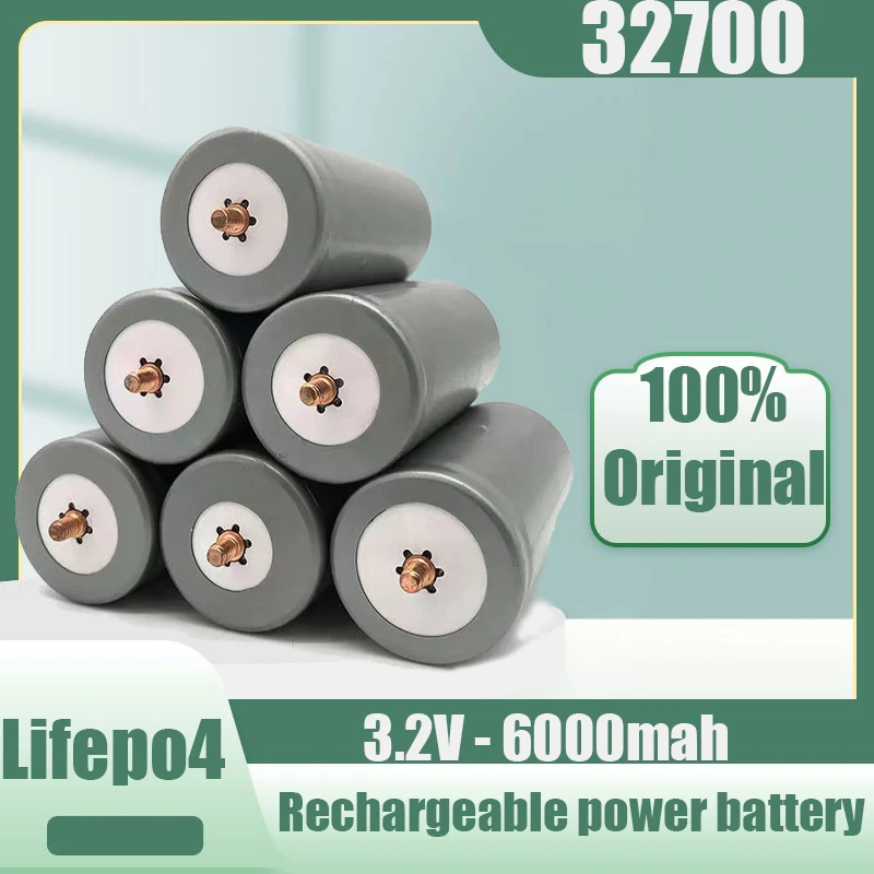 

Brand new 32700 Lifepo4 rechargeable battery 3.2V 6000mAh high quality large capacity lithium iron phosphate power battery