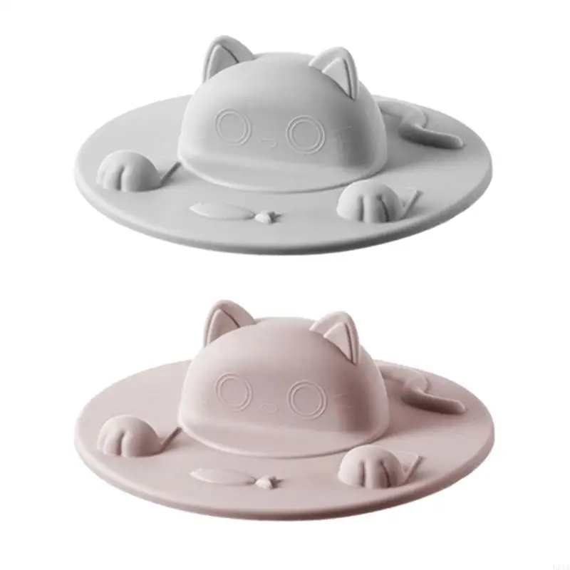 

2025 New Reusable Drink Cups cover Lovely Cats Leakproof Hot Cup Lid Airtight Seal Lid Coffee Mugs Suction Seal Lid Enduring