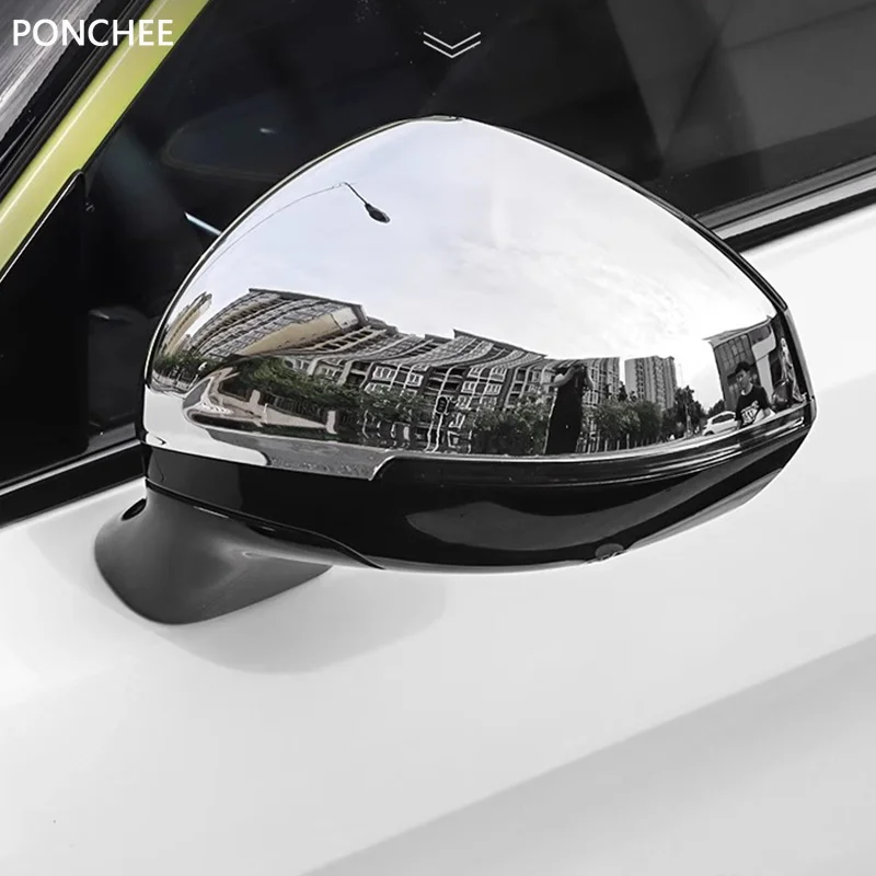 For Lynk&Co 01 2021-2025 Rearview Mirror Cover Rearview Mirror Decorative Frame Resistant To Abrasion Scratches Auto Supplies - Image 3