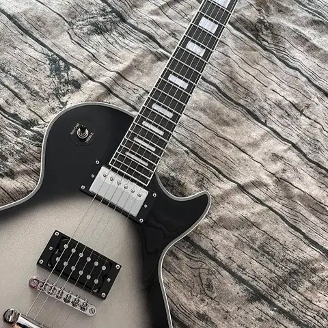 2026 hot newAdam  Custom Limited Edition Art Collection Frank Antique Silverburst guitar，high quality