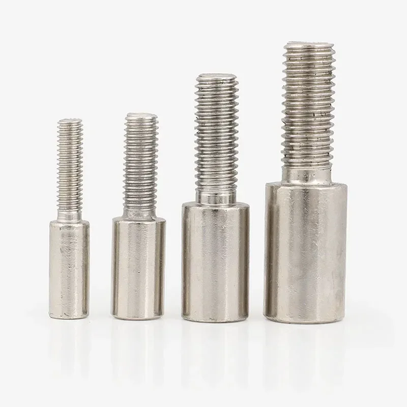 5Pcs M6 M8 M10 M12 Hexagon Socket Bolt Screw Male To Female Spacer Screw Half Thread Bolt Standoff Hardware Tools Fasteners