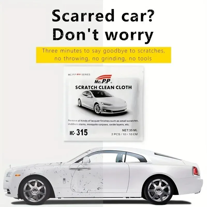 SEAMETAL Upgraded Nano Magic Car Scratch Remover Cloth Multipurpose Scratch Repair Cloth for Car Paint Scratch Repair Tools