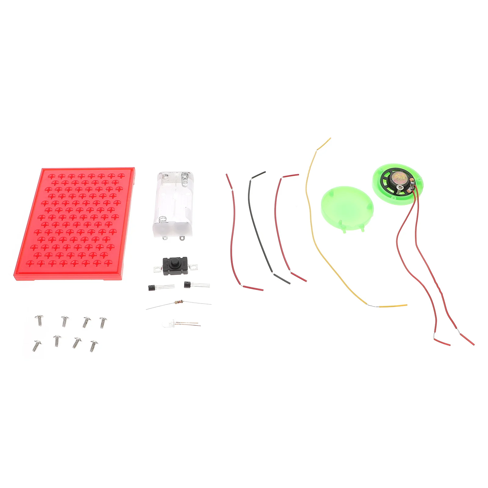 

1 set 1 Set Sound Light Alarm Scientific Diy Handmade Educational Kids Premium Plastic Safe Learning Science Gift